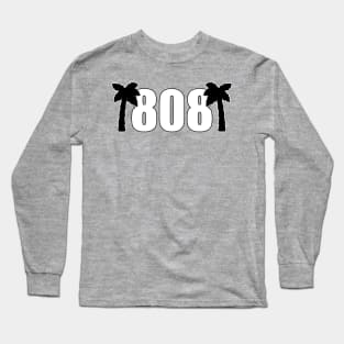 808 Hawai'i Palm Trees Long Sleeve T-Shirt